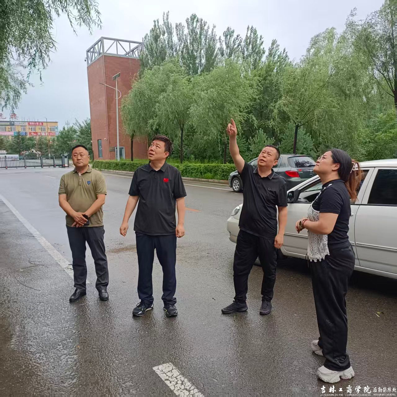 开展暑期校园防汛工作安全检查